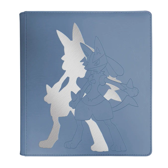 Archivador UltraPro Elite Series Lucario 12-Pocket Zippered PRO-Binder for Pokémon