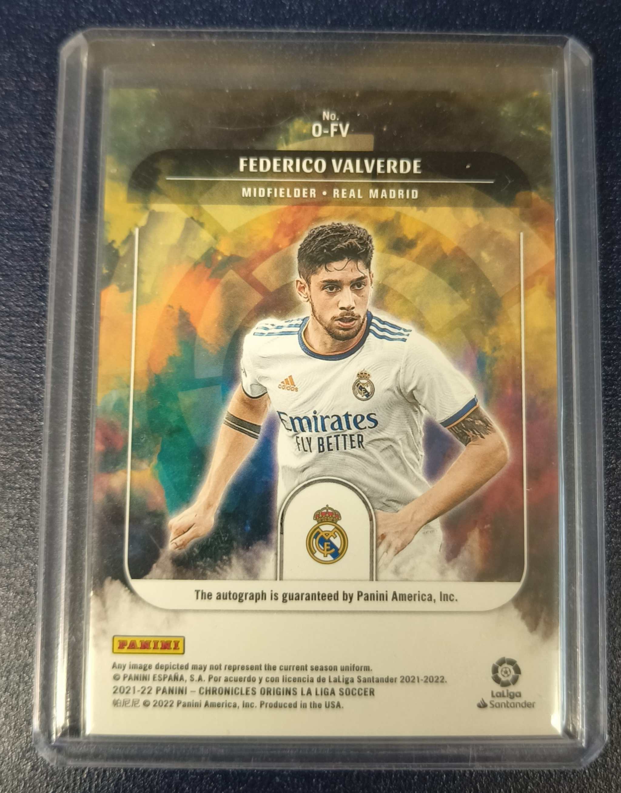 2021-22 Panini Chronicles La Liga Origins Autographs #11