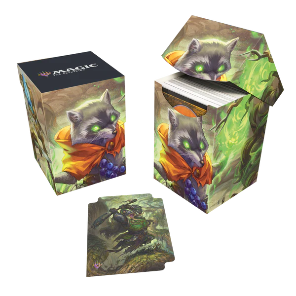 Caja Bloomburrow Bello, Bard of the Brambles 100+ Deck Box® for Magic: The Gathering