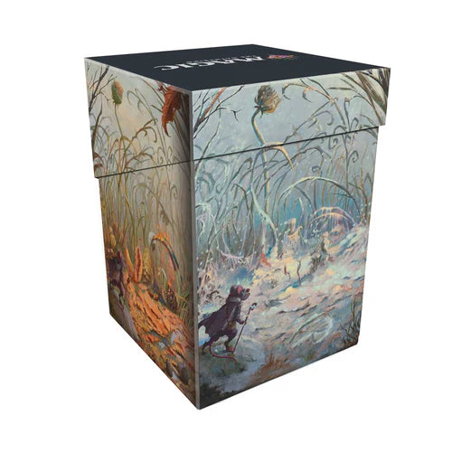 Caja Bloomburrow Season Lands: Plains (Summer) 100+ Deck Box® White for Magic: The Gathering