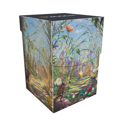 Caja Bloomburrow Season Lands: Plains (Summer) 100+ Deck Box® White for Magic: The Gathering