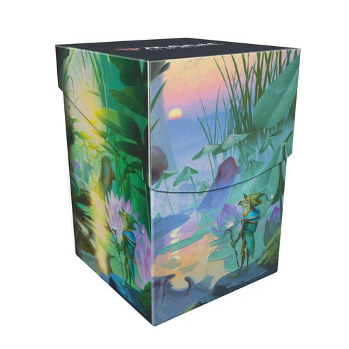 Caja Bloomburrow Season Lands: Island (Summer) 100+ Deck Box for Magic: The Gathering