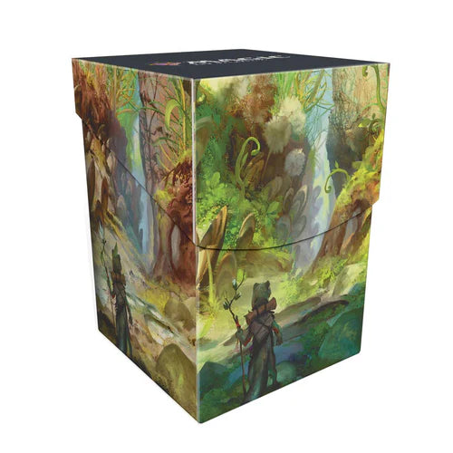 Caja Bloomburrow Season Lands: Swamp (Summer) 100+ Deck Box Black for Magic: The Gathering