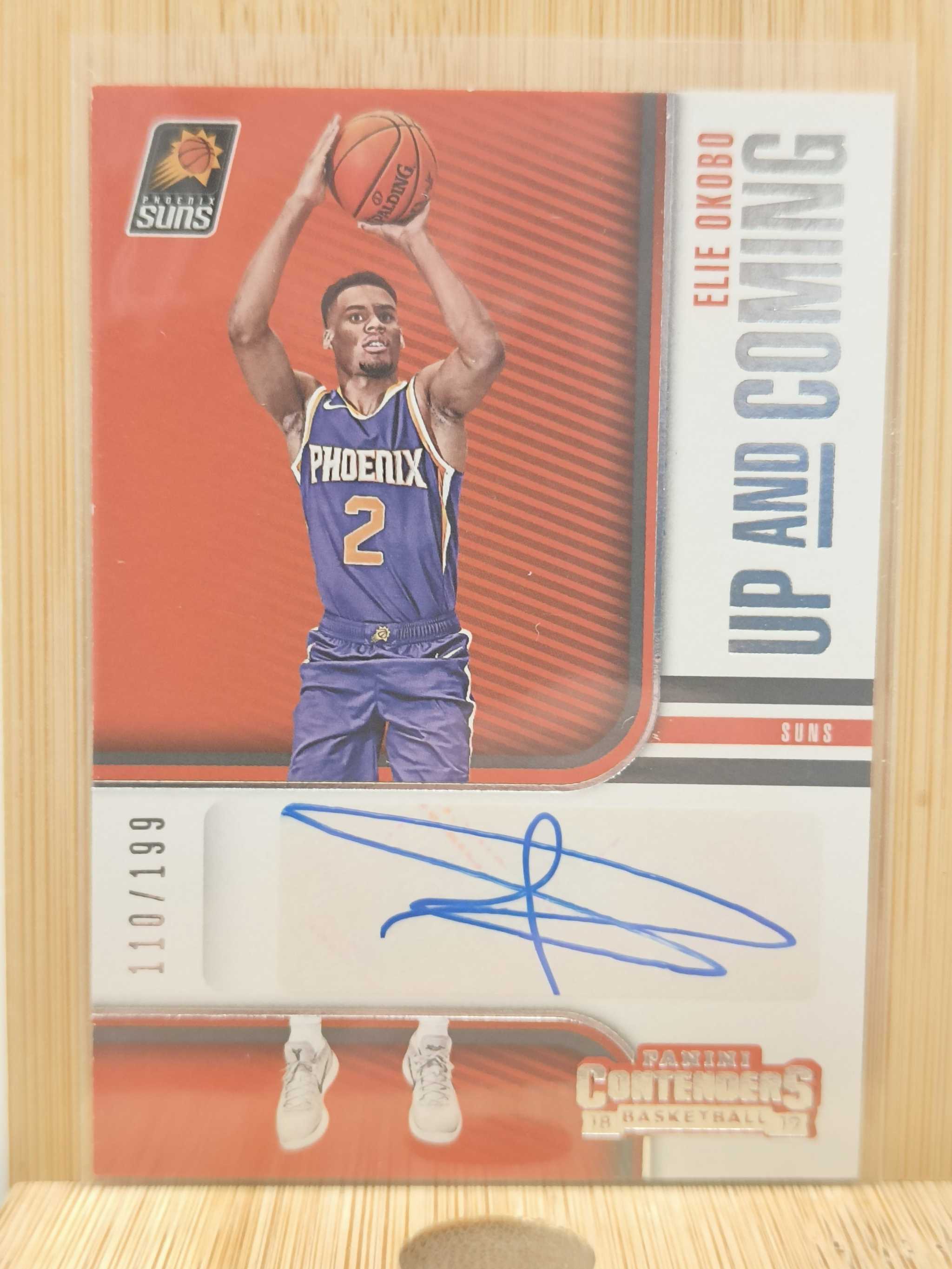 2018-19 Panini Contenders Elie Okobo Up And Coming Auto RC /199
