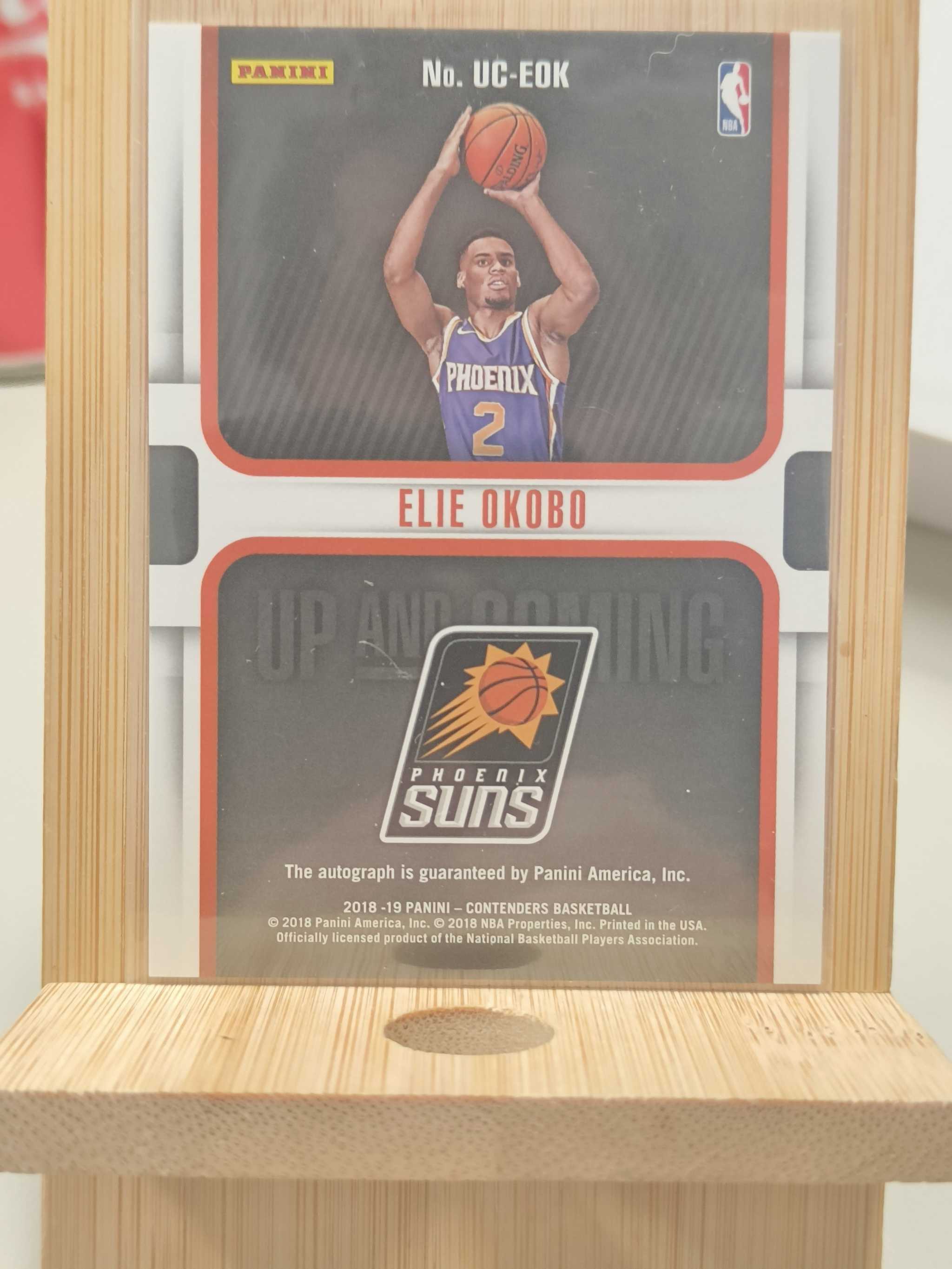 2018-19 Panini Contenders Elie Okobo Up And Coming Auto RC /199