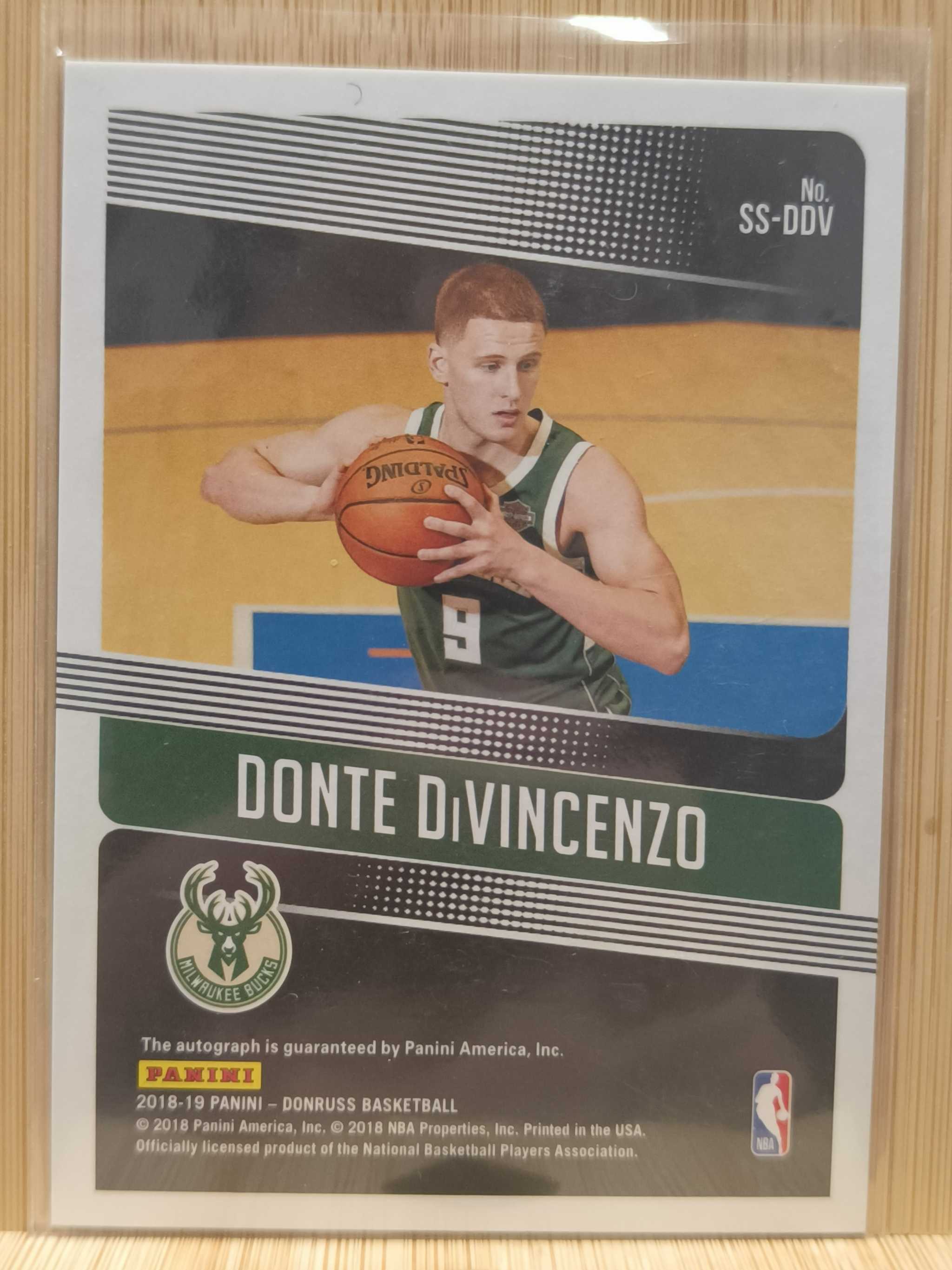 2018-19 Donruss Significant Signatures #83 Donte DiVincenzo Autograph