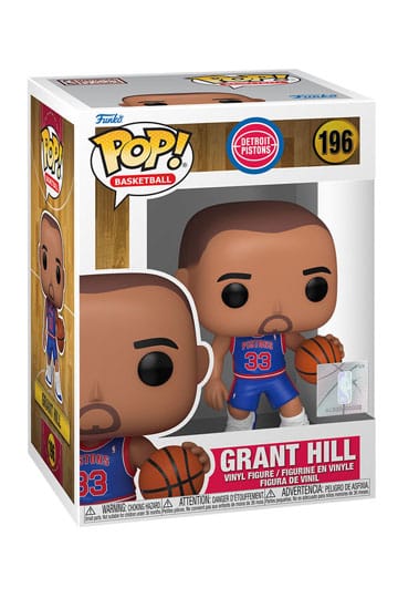 Funko NBA Legends POP! Sports Vinyl Figura Detroit Pistons: Grant Hill (Rookie Season) 9 cm