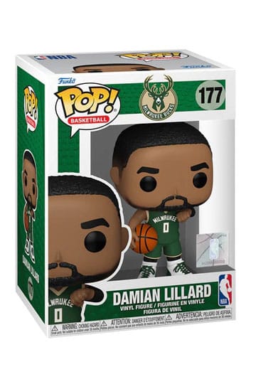 Funko NBA Legends POP! Sports Vinyl Figura Bucks- Damian Lillard 9 cm