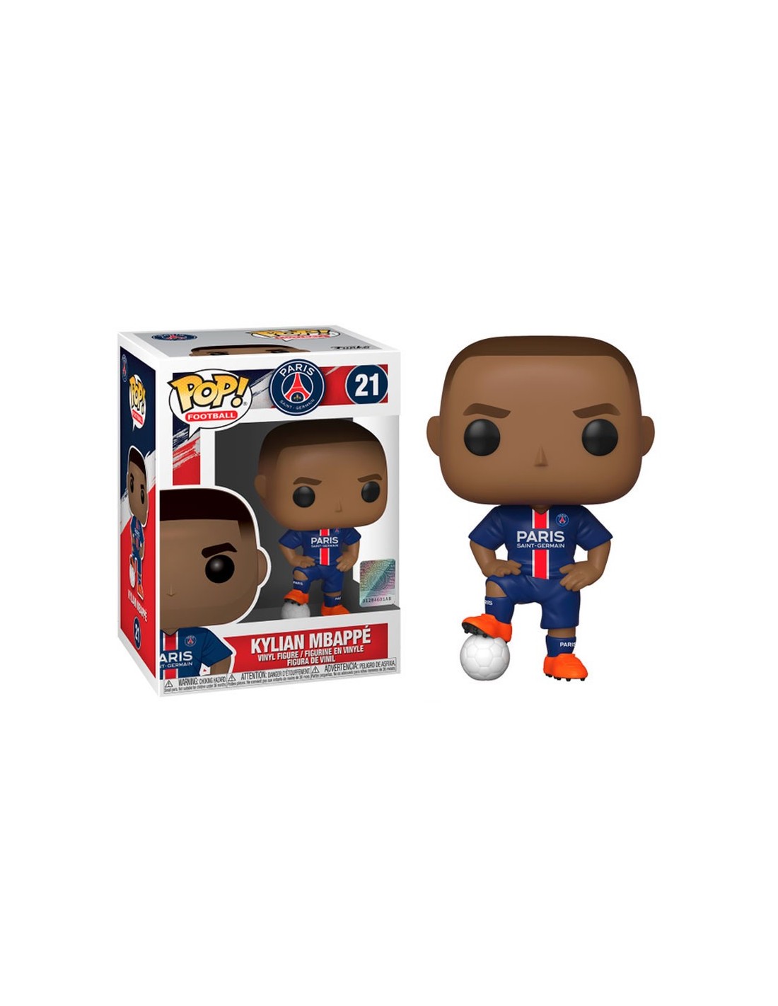 Funko Paris Saint-Germain F.C. POP! Football Vinyl Figura Kylian Mbappe