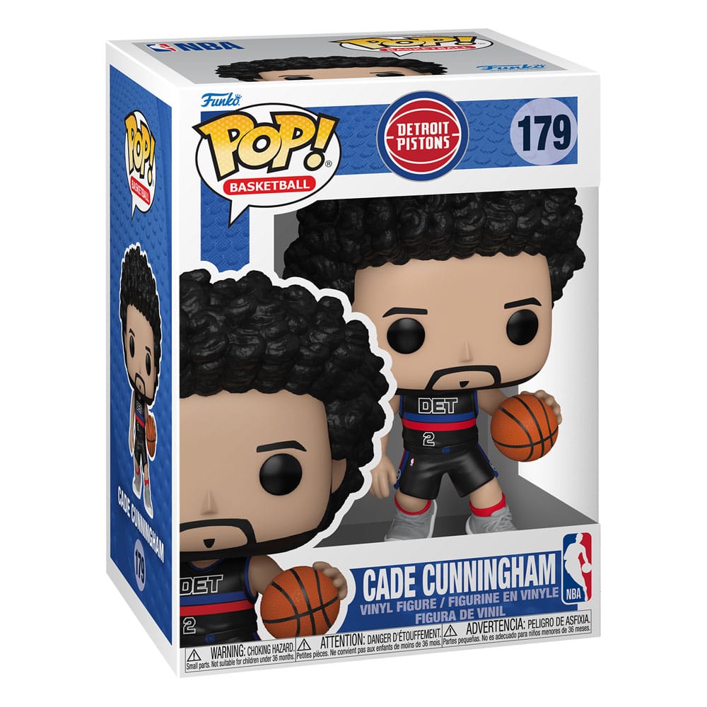 Funko NBA POP! Sports Vinyl Figura Pistons- Cade Cunningham 9 cm