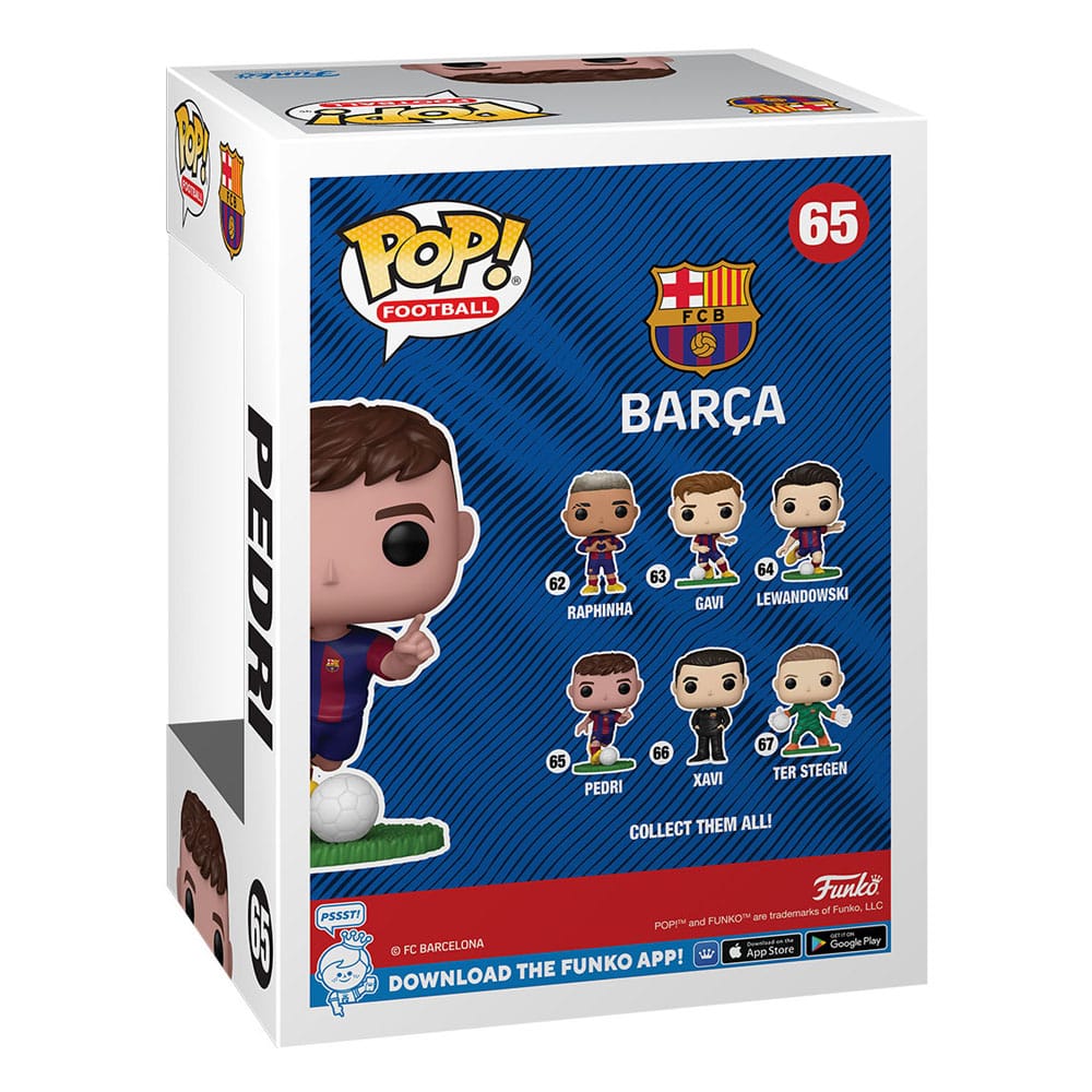 Funko EFL POP! Football Vinyl Figura Barcelona - Pedri 9 cm