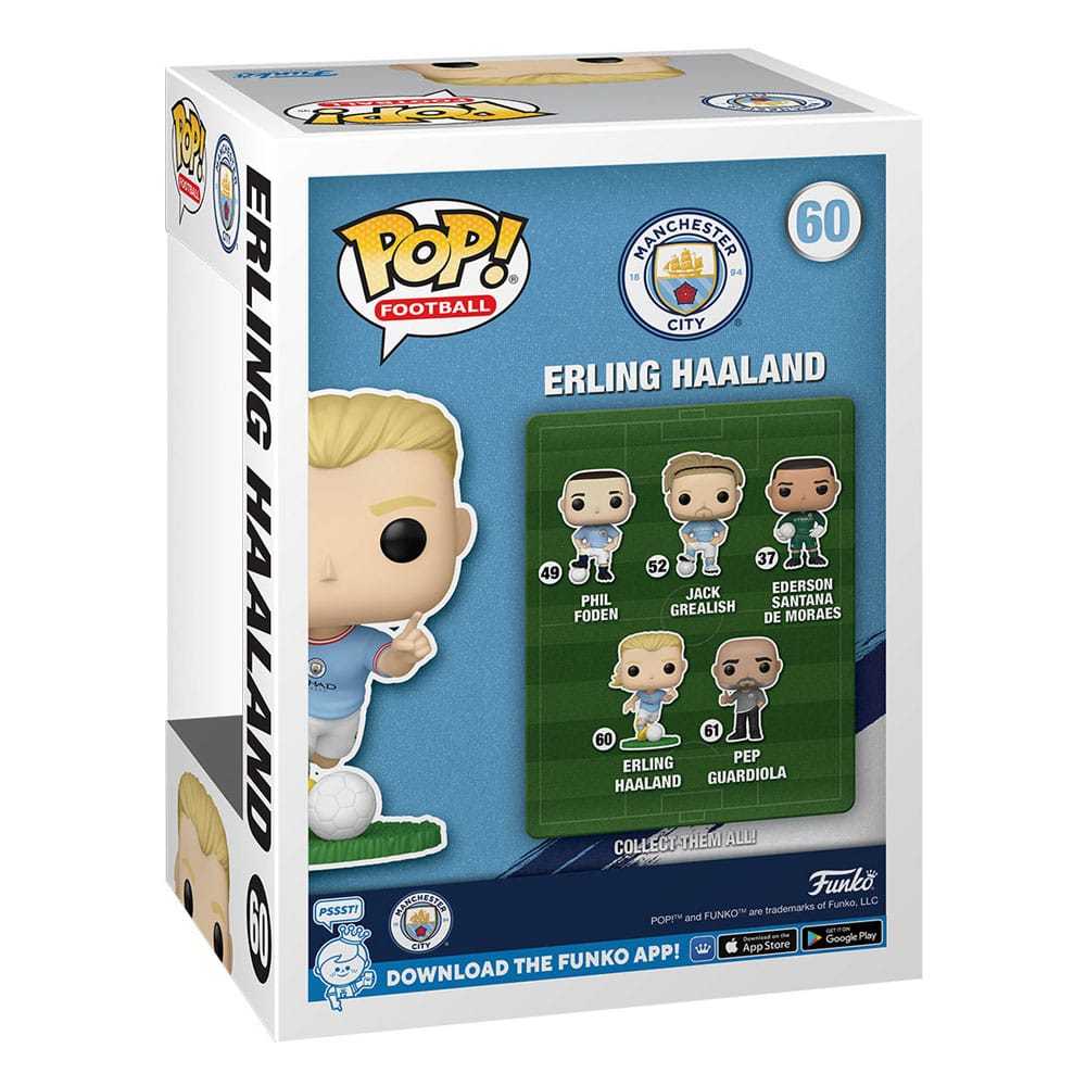 Funko EFL POP! Football Vinyl Figura ManCity - Erling Haaland 9 cm