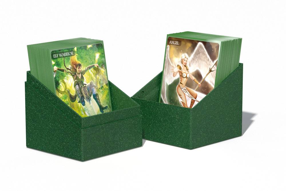 Caja Ultimate Guard Return To Earth  Boulder Deck Case 100+  Tamaño Estándar Verde