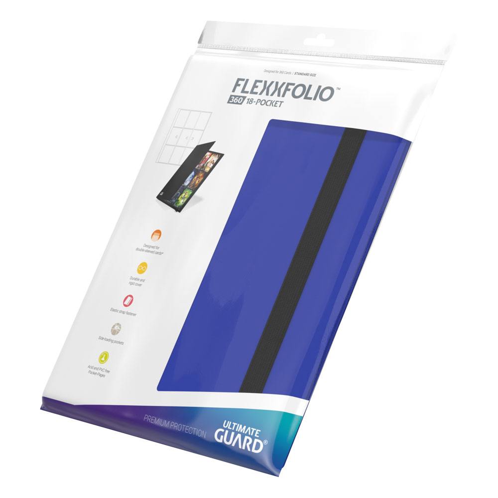 Archivador Ultimate Guard Flexxfolio 360 - 18-Pocket Azul