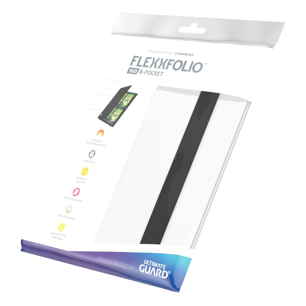 Archivador Ultimate Guard Flexxfolio 160 - 8-Pocket Blanco