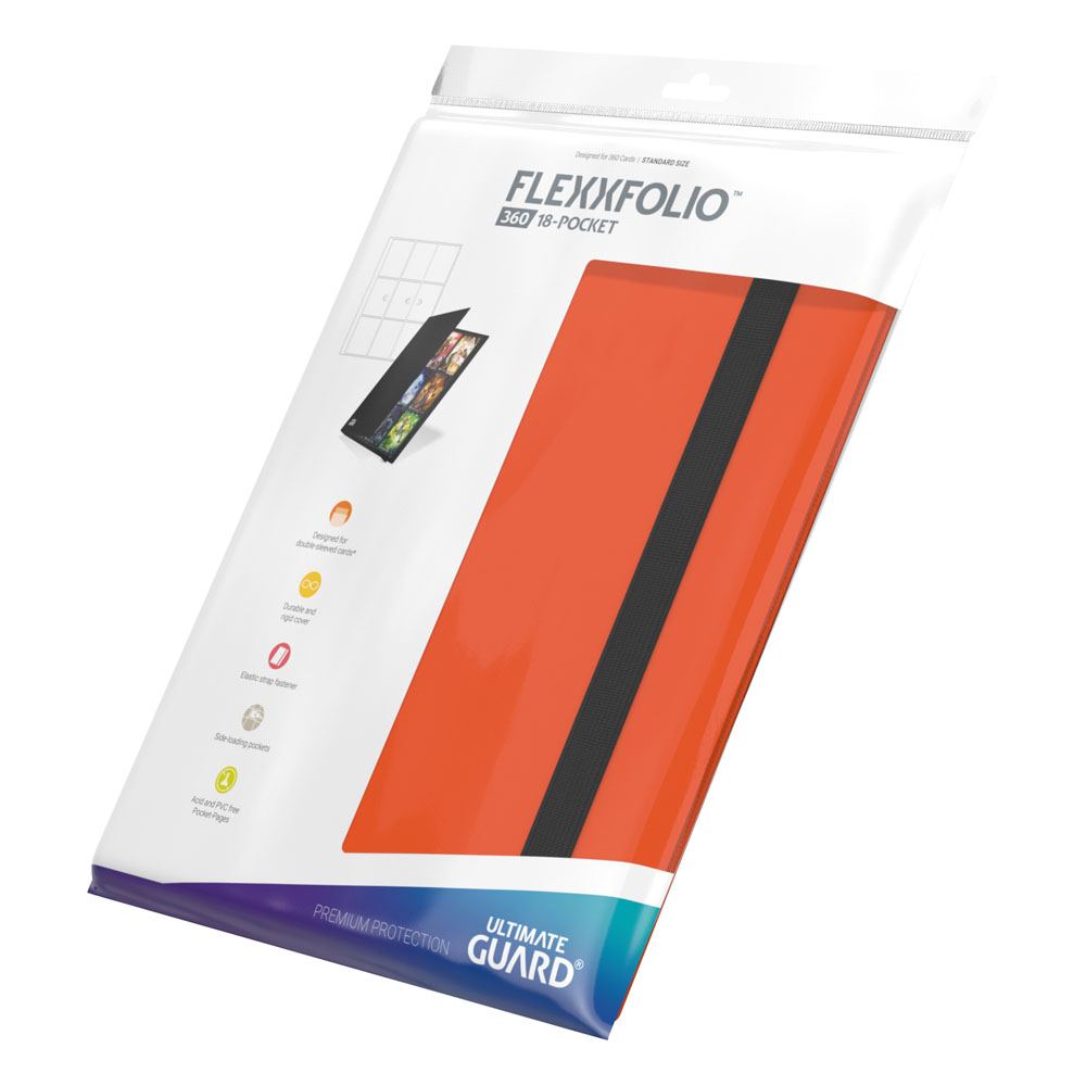 Archivador Ultimate Guard Flexxfolio 360 - 18-Pocket Naranja