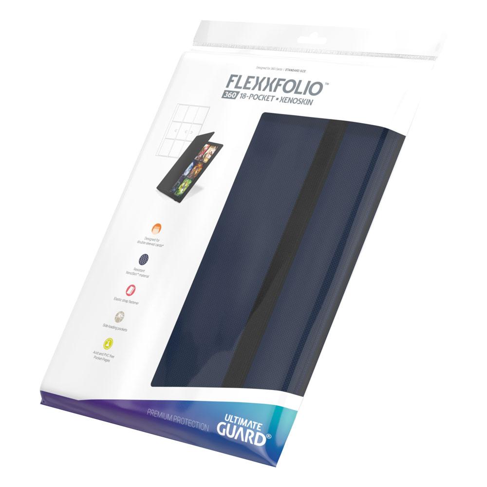 Archivador Ultimate Guard Flexxfolio 360 - 18-Pocket XenoSkin Azul