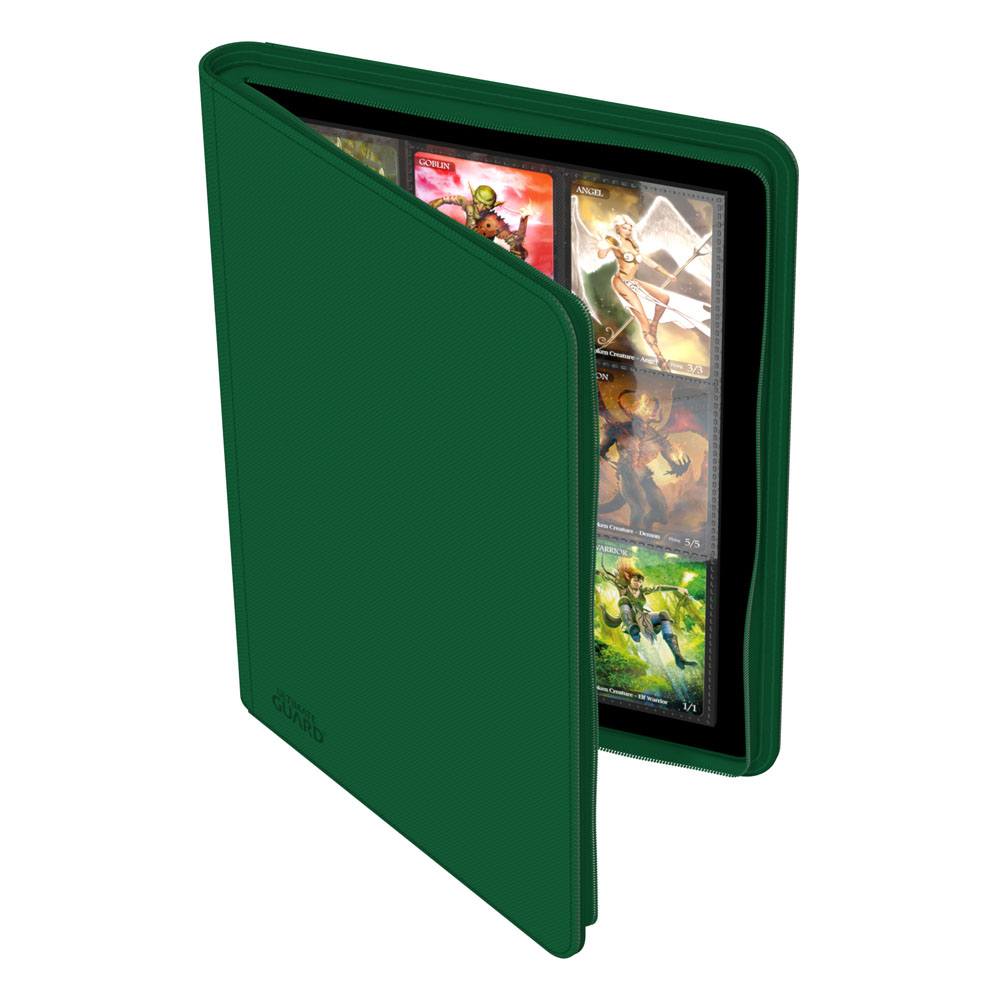 Archivador Ultimate Guard Zipfolio 360 - 18-Pocket XenoSkin Verde