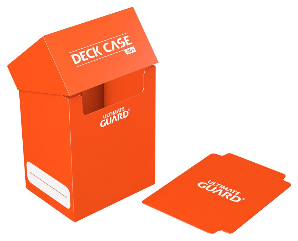 Caja Ultimate Guard Deck Case 80+ Caja de Cartas Tamaño Estándar Naranja