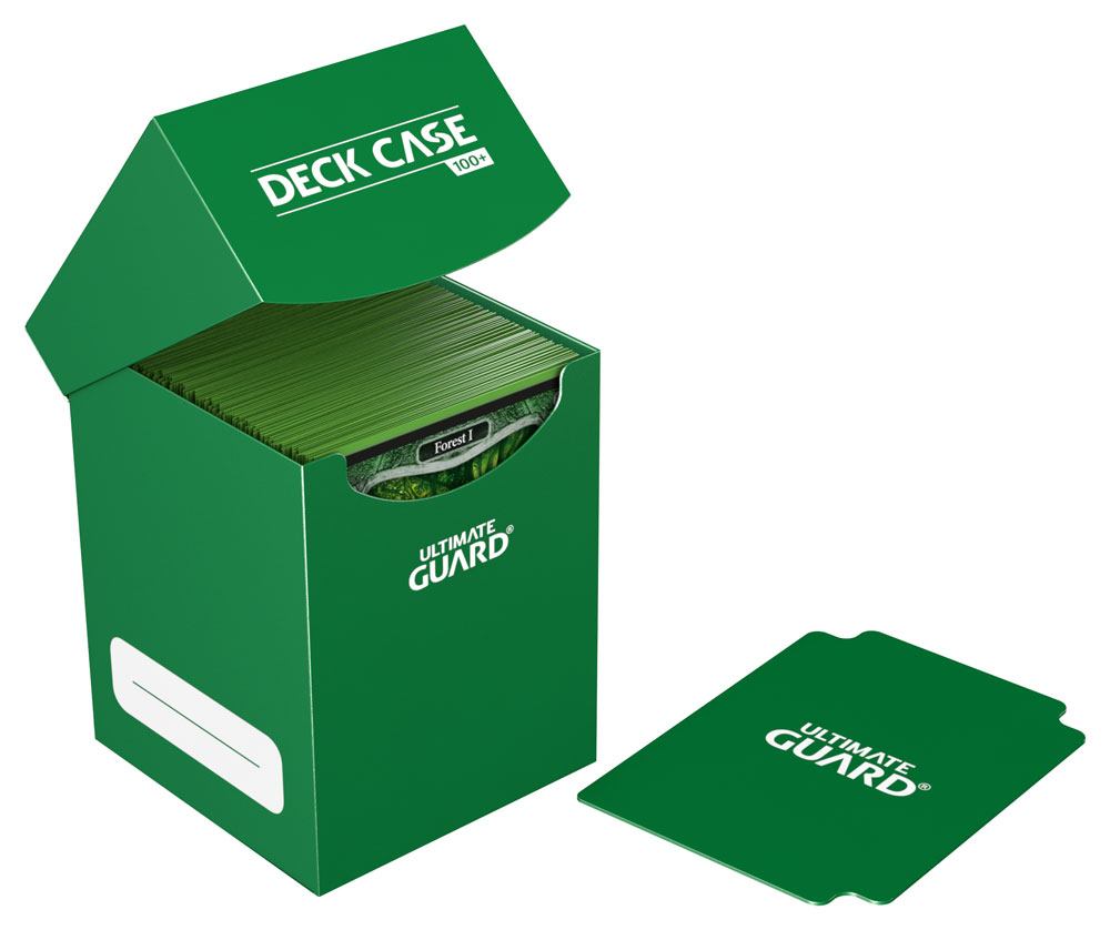 Caja Ultimate Guard Deck Case 100+ Caja de Cartas Tamaño Estándar Verde