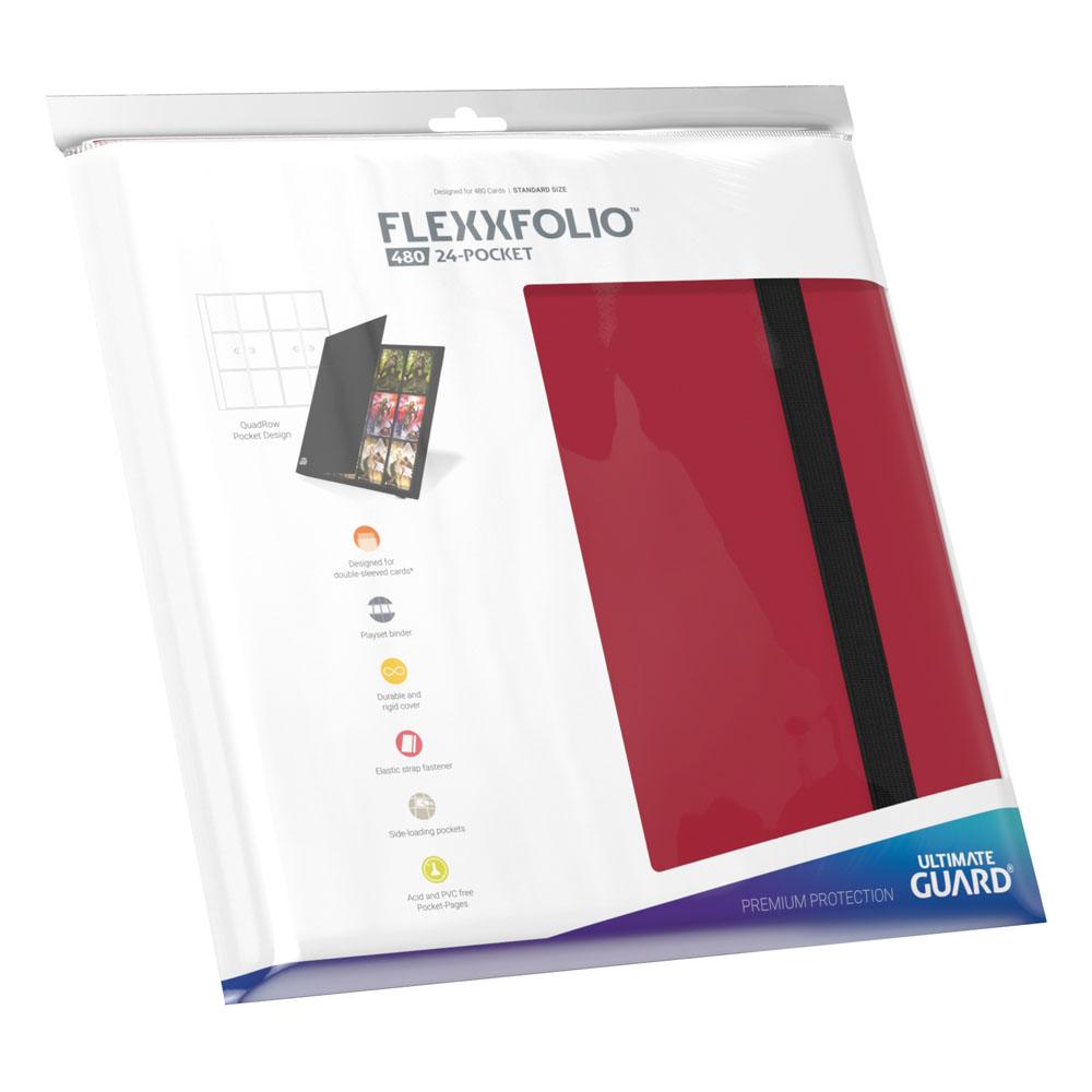 Archivador Ultimate Guard Flexxfolio 480 - 24-Pocket (Quadrow) - Rojo