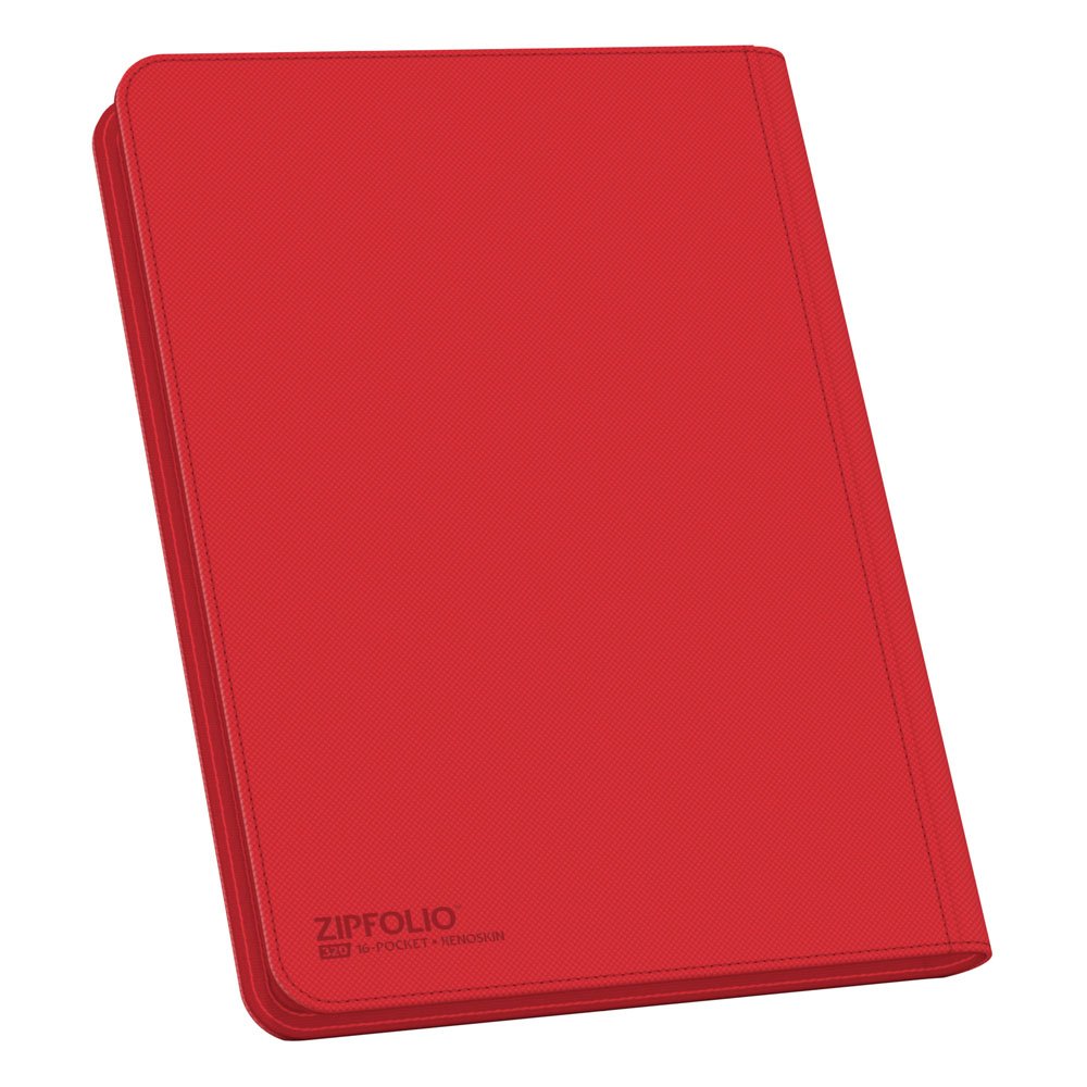 Archivador Ultimate Guard Zipfolio 320 - 16-Pocket XenoSkin Rojo