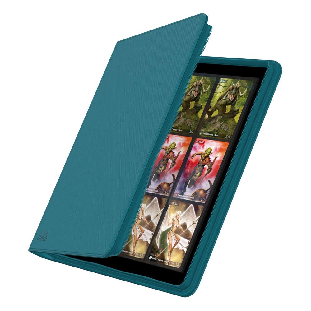 Archivador Ultimate Guard Zipfolio 480 - 24-Pocket XenoSkin (Quadrow) - Gasolina Azul