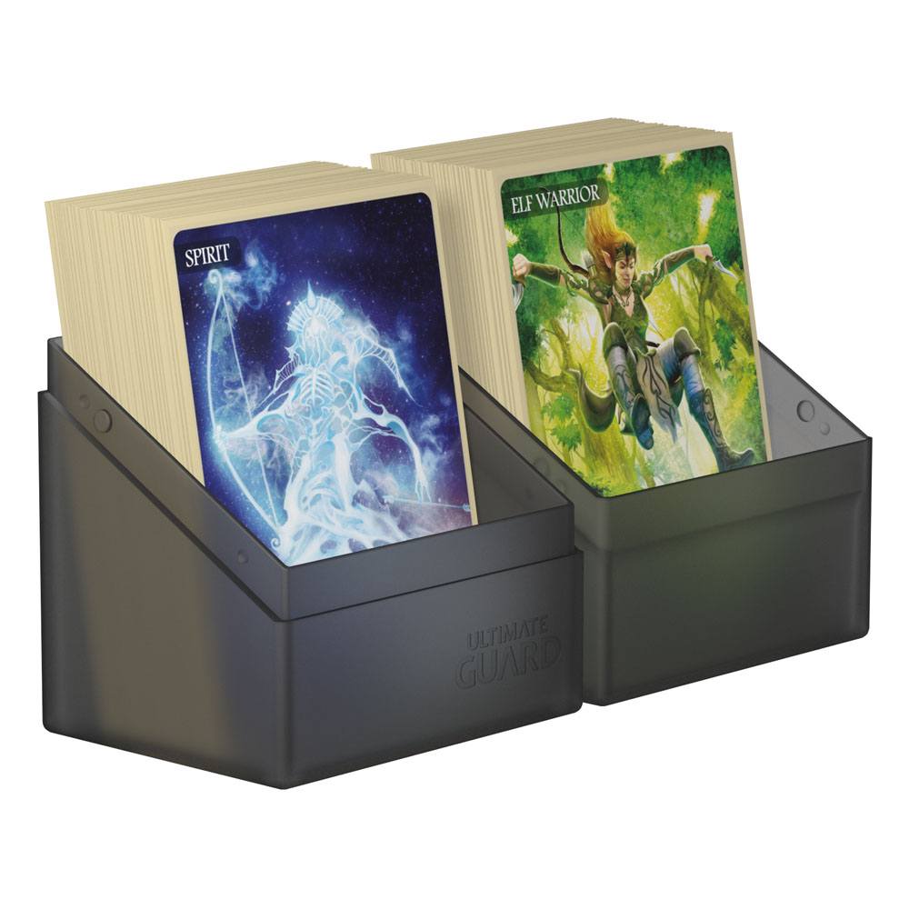 Caja Ultimate Guard Boulder Deck Case 80+ Tamaño Estándar Onyx