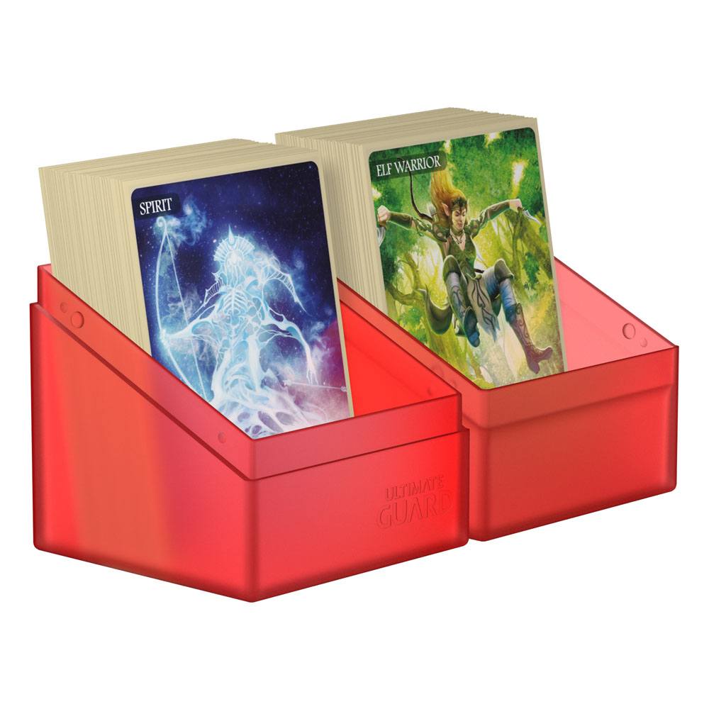 Caja Ultimate Guard Boulder Deck Case 100+ Tamaño Estándar Ruby