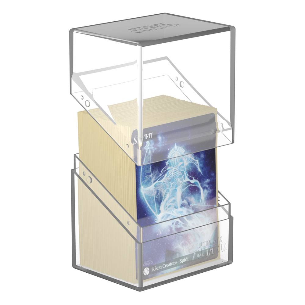 Caja Ultimate Guard Boulder Deck Case 80+ Tamaño Estándar Transparente