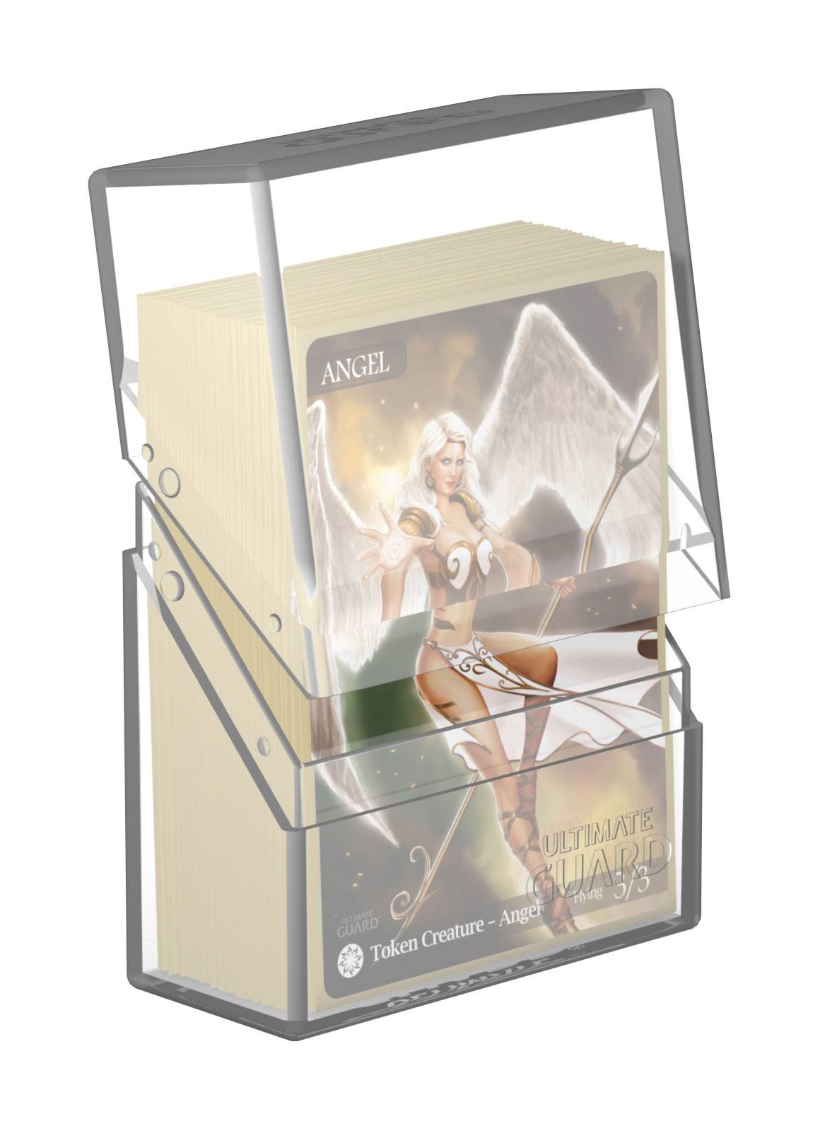 Caja Ultimate Guard Boulder Deck  Case 40+ Tamaño Estándar Transparente