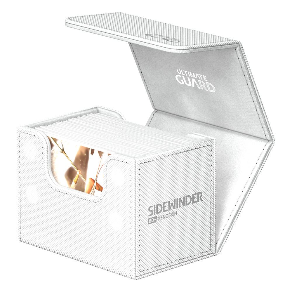 Caja Ultimate Guard Sidewinder 80+  XenoSkin Monocolor Blanco