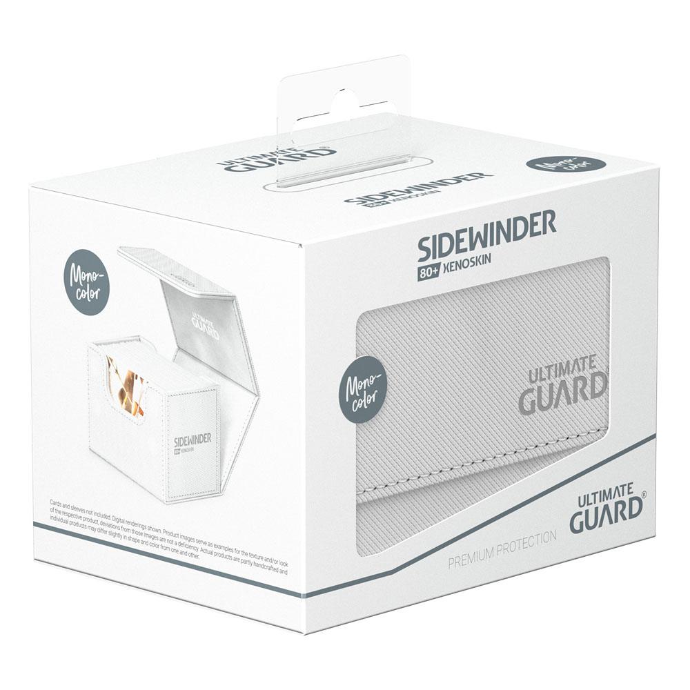 Caja Ultimate Guard Sidewinder 80+  XenoSkin Monocolor Blanco