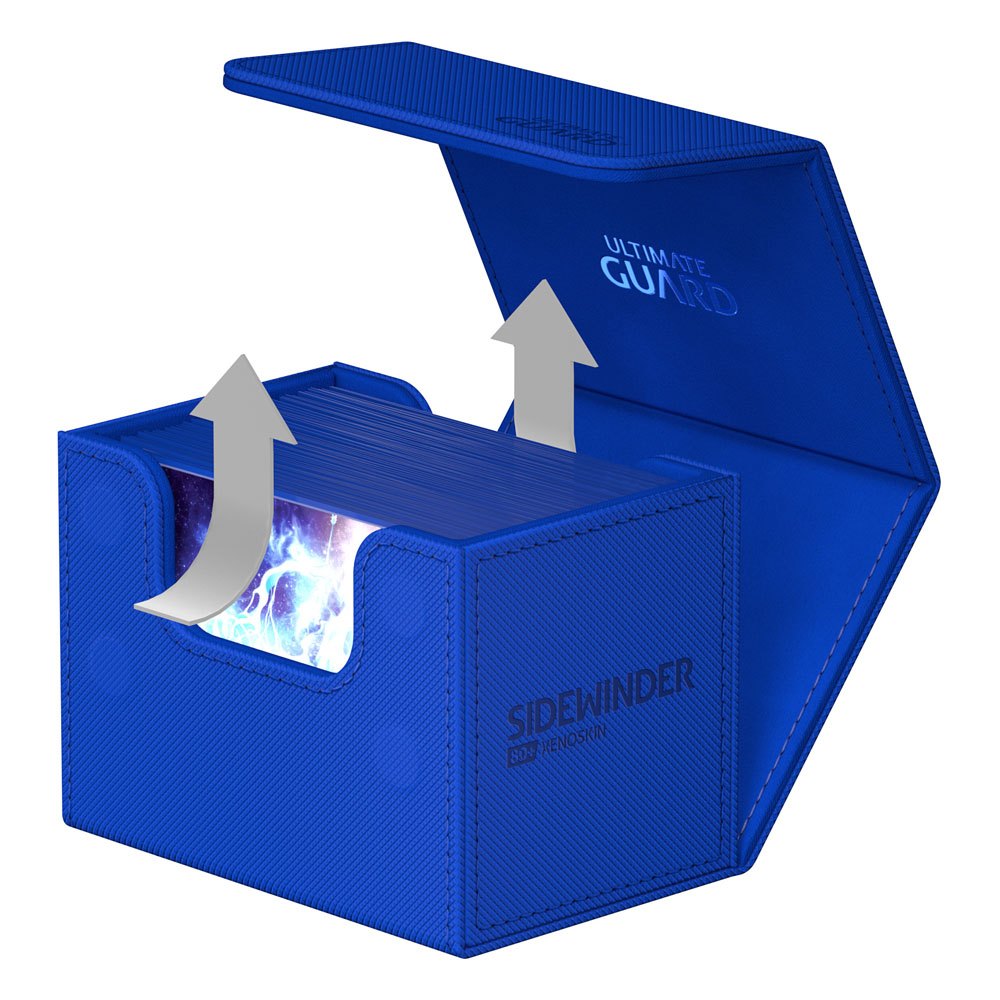 Caja Ultimate Guard Sidewinder 80+ XenoSkin Monocolor Azul