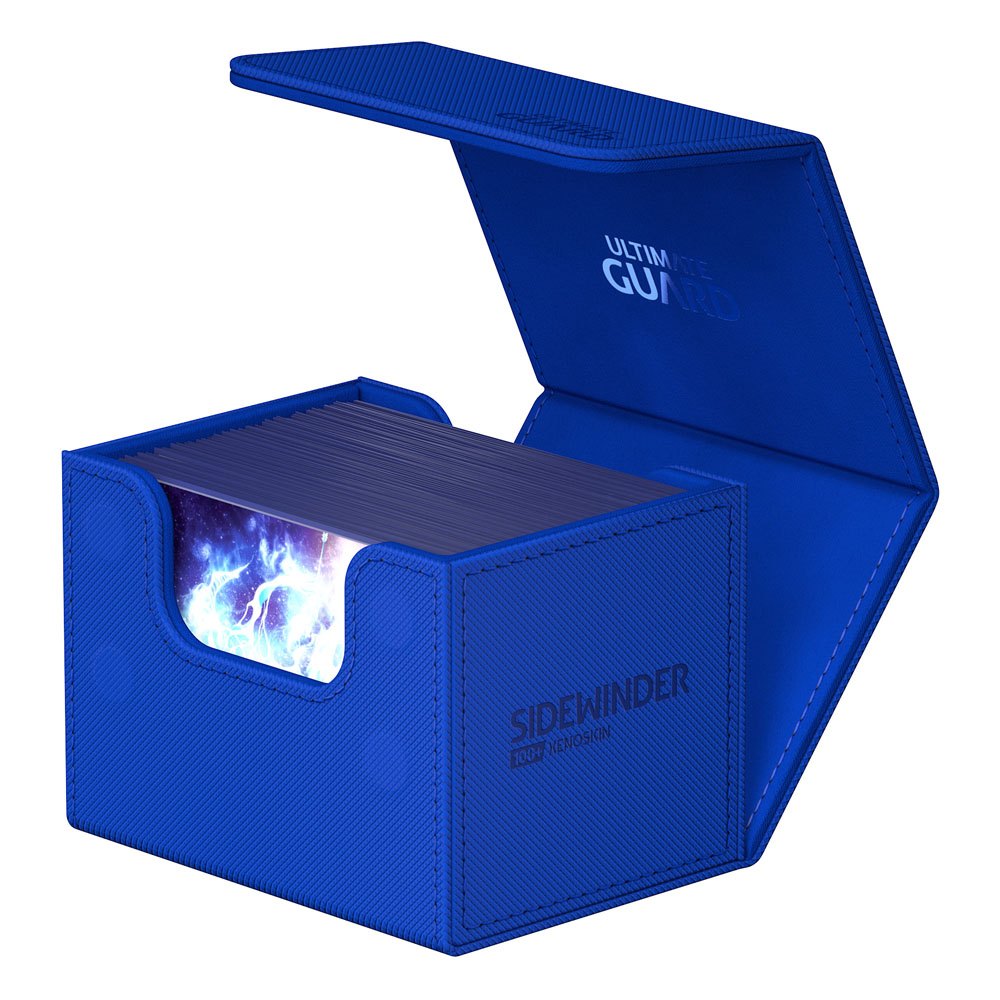 Caja Ultimate Guard Sidewinder 100+ XenoSkin Monocolor Azul