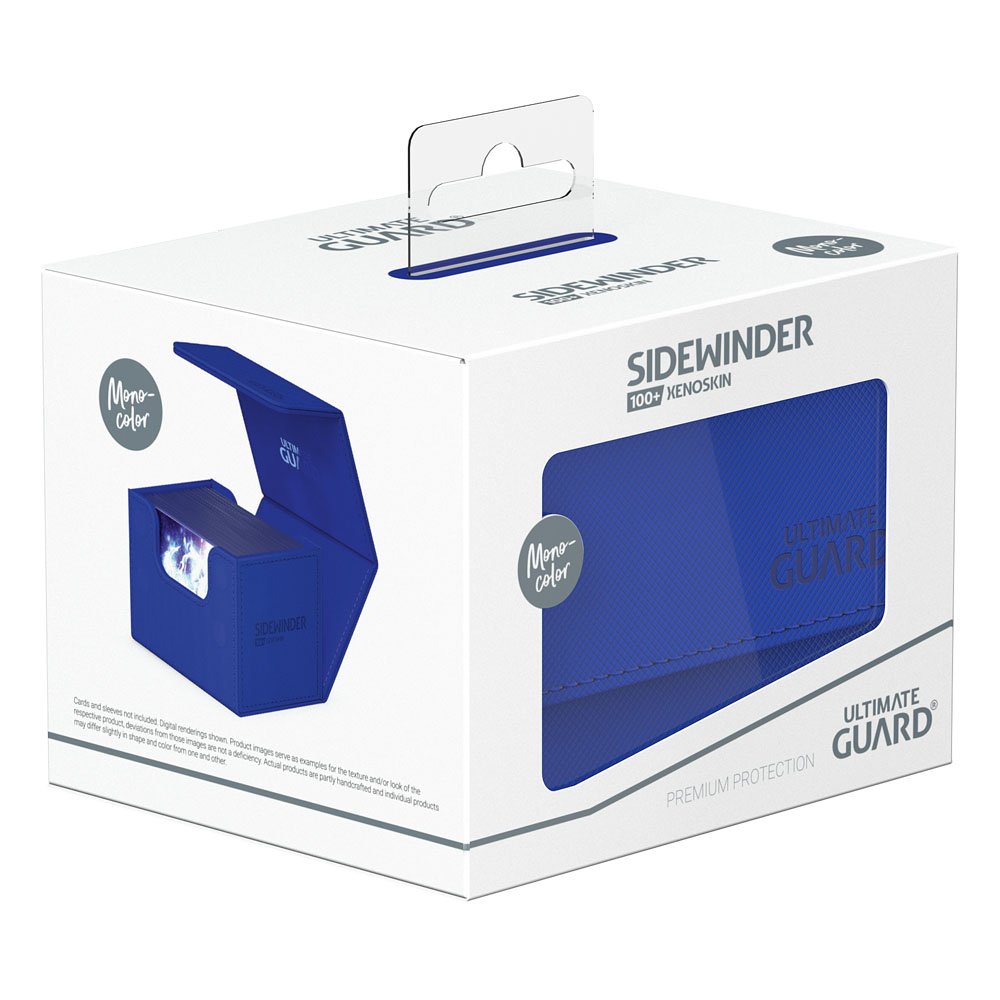 Caja Ultimate Guard Sidewinder 100+ XenoSkin Monocolor Azul