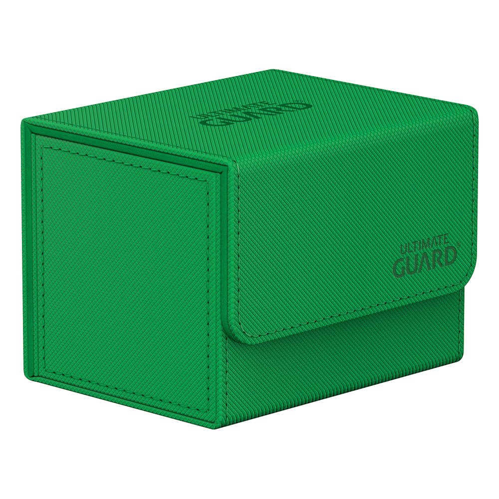 Caja Ultimate Guard Sidewinder 100+ XenoSkin Monocolor Verde