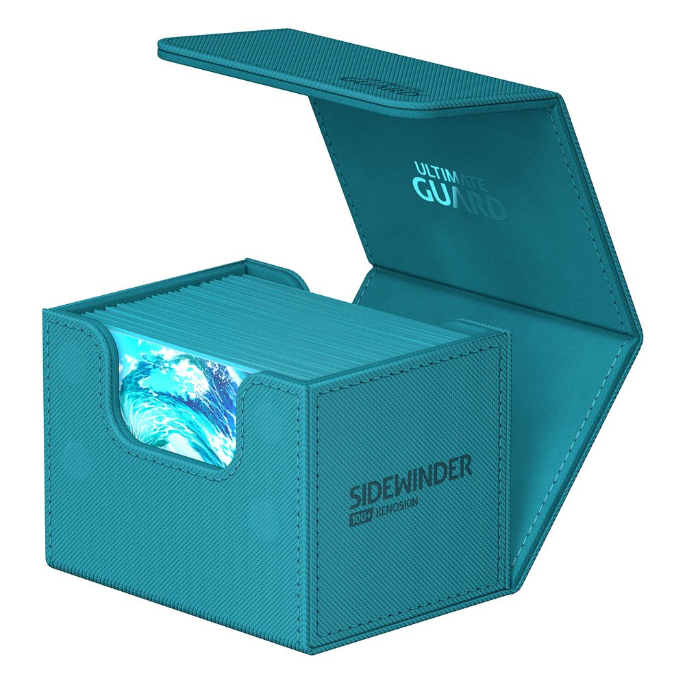 Caja Ultimate Guard Sidewinder 100+ XenoSkin Monocolor Gasolina Azul