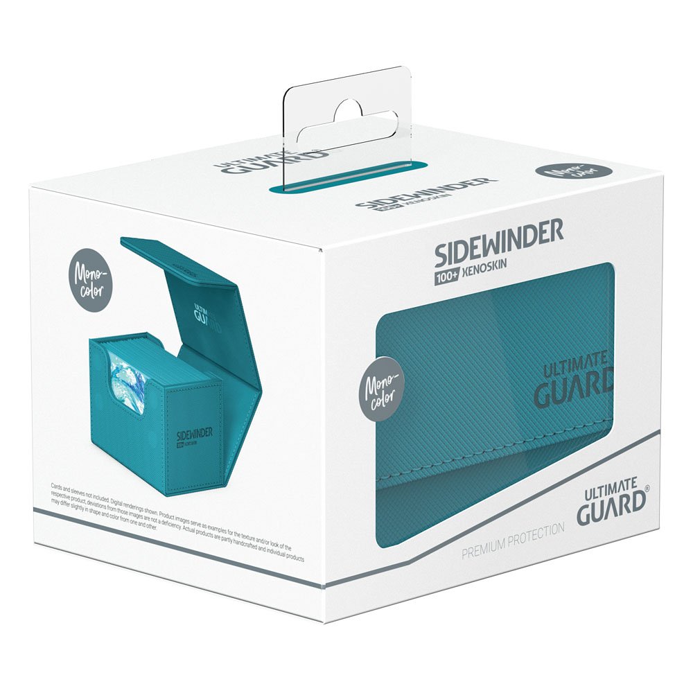 Caja Ultimate Guard Sidewinder 100+ XenoSkin Monocolor Gasolina Azul