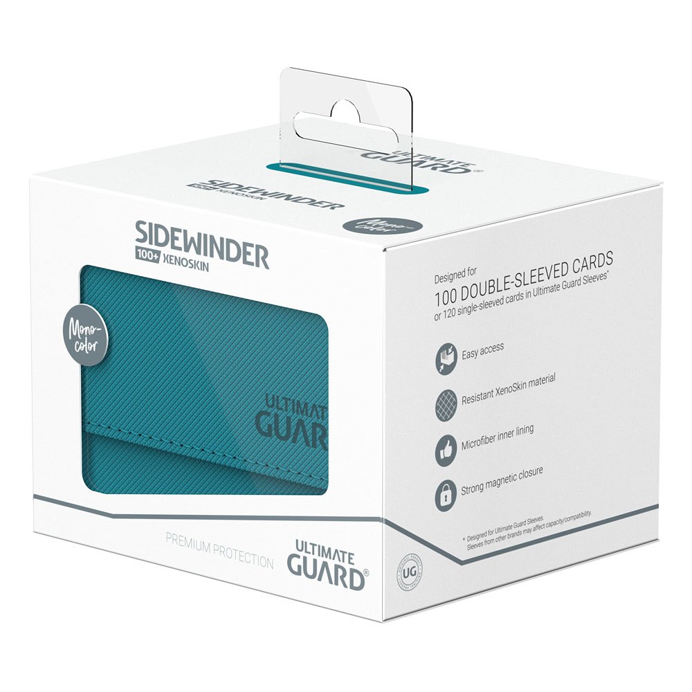 Caja Ultimate Guard Sidewinder 100+ XenoSkin Monocolor Gasolina Azul