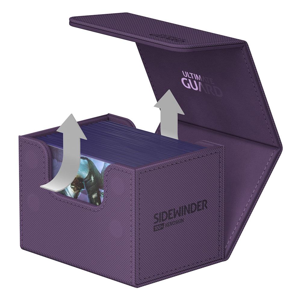 Caja Ultimate Guard Sidewinder 100+ XenoSkin Monocolor Gasolina Violeta