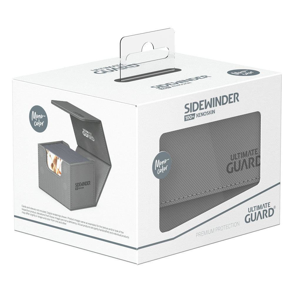 Caja Ultimate Guard Sidewinder 100+ XenoSkin Monocolor Gris