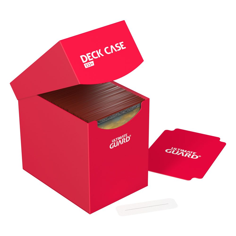 Caja Ultimate Guard Deck Case 133+  Caja de Cartas Tamaño Estándar Rojo