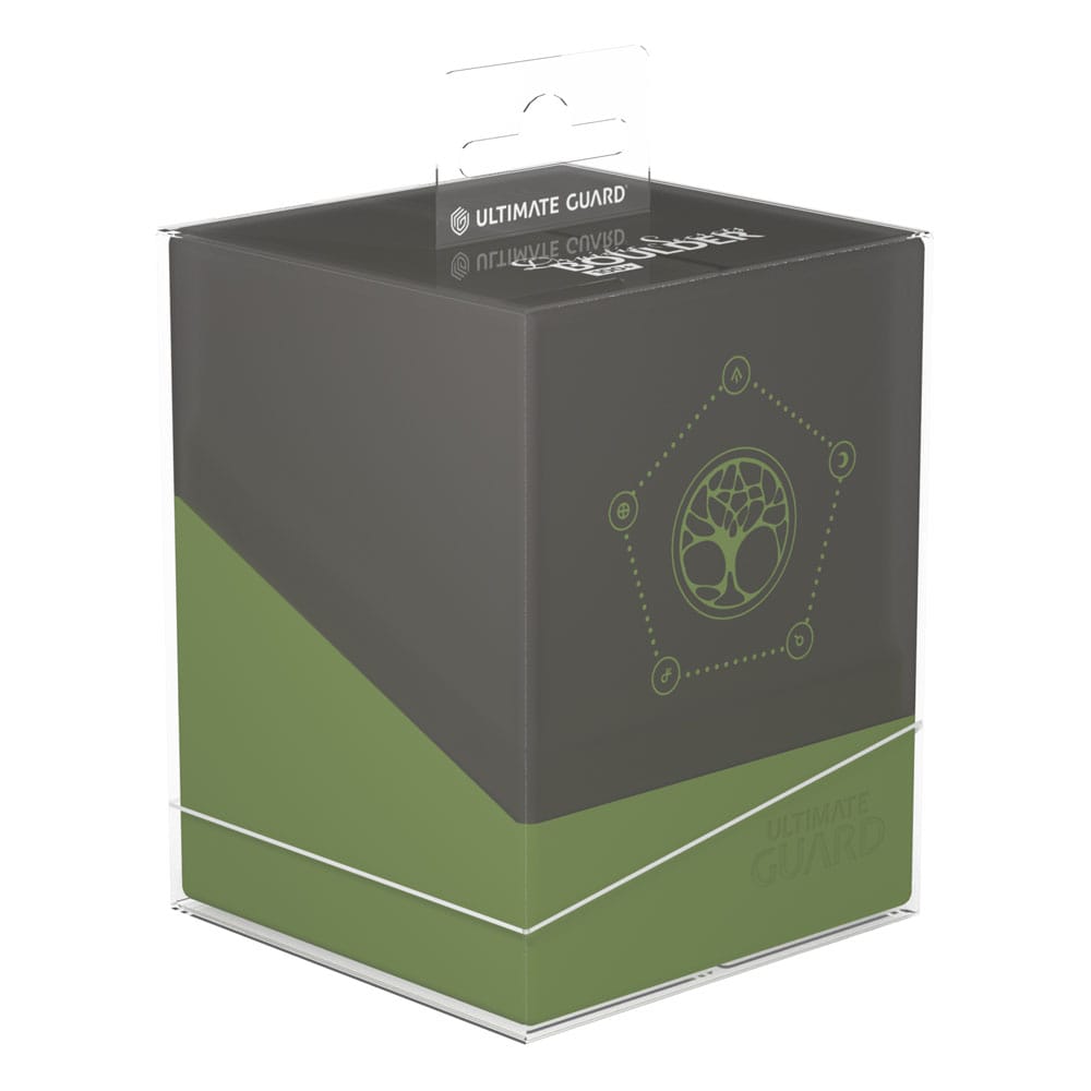 Caja Ultimate Guard Boulder 100+  Druidic Secrets Arbor (Verde  Oliva)