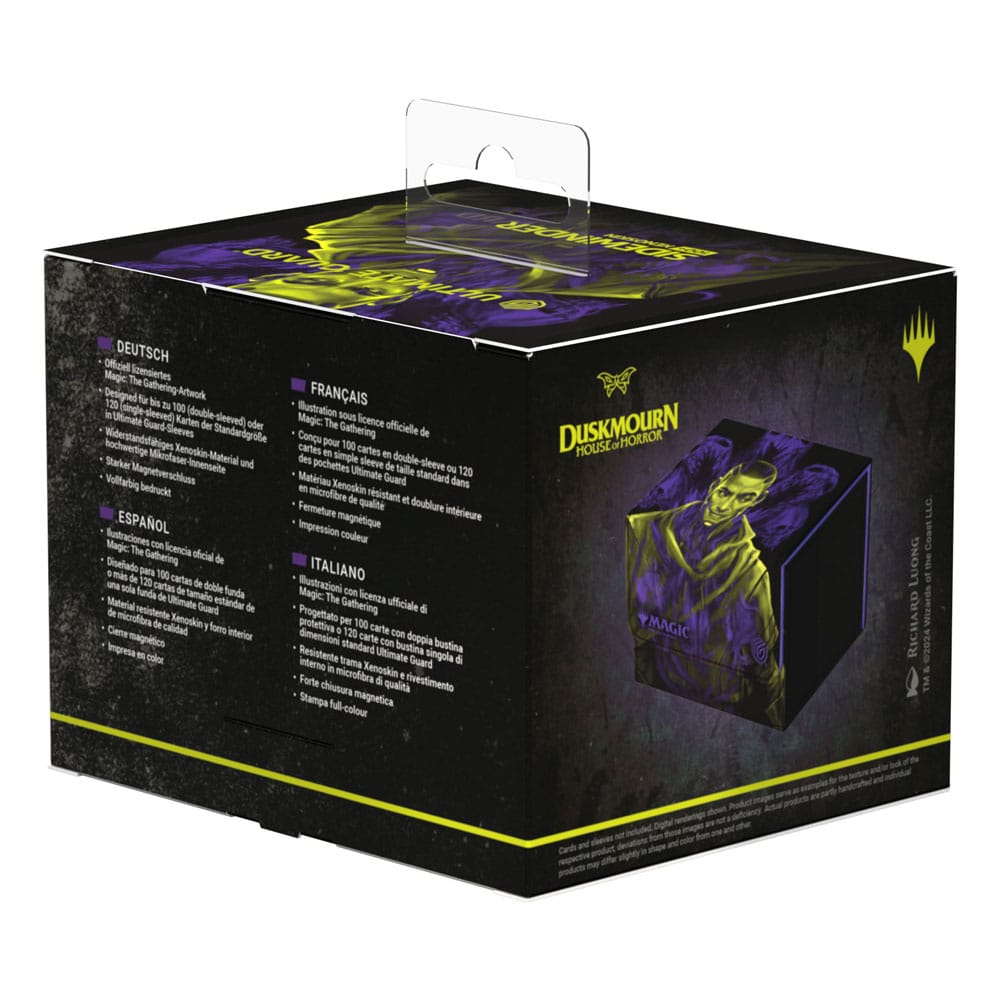 Caja Ultimate Guard Sidewinder 100+ Xenoskin Magic: The Gathering "Duskmourn: House of Horror" - Kaito, Bane of Nightmares