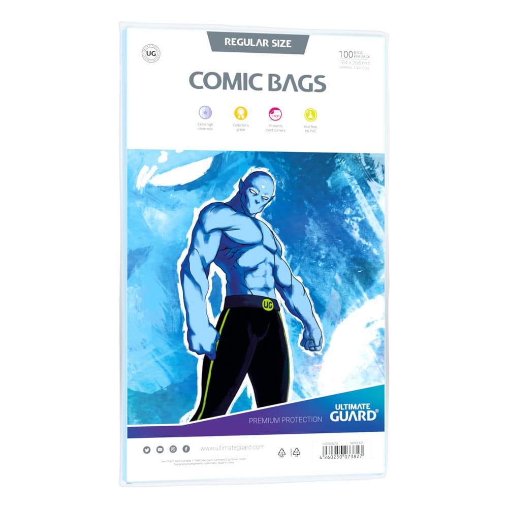 Comic Ultimate Guard Comic Bags Bolsas de Comics Regular Size (100)