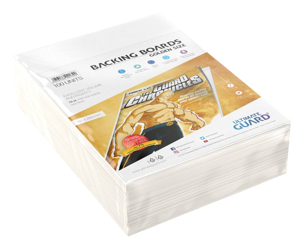 Comic Ultimate Guard Comic Backing Boards Golden Size (100)